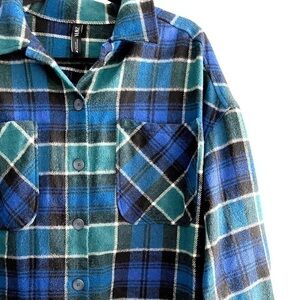 ZARA Plaid Overshirt